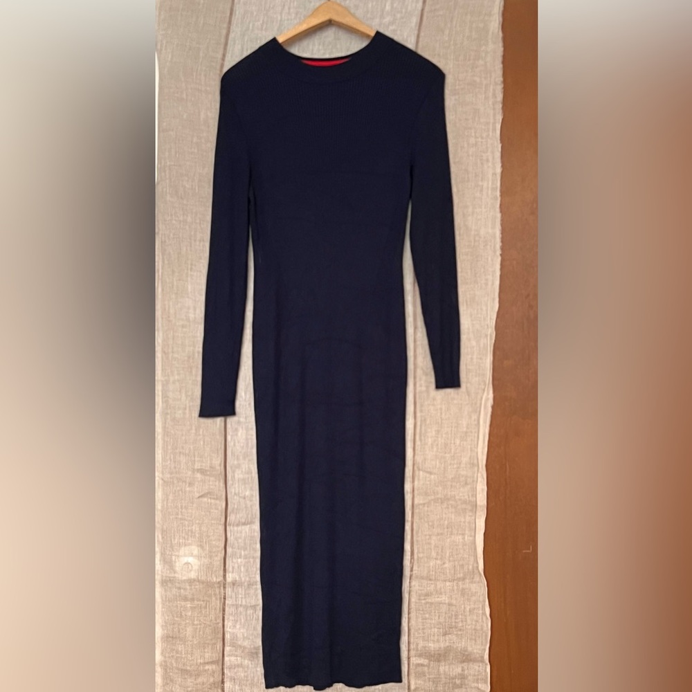J Crew Ribbed Maxi Dress, EUC, Size M - Picture 2 of 8